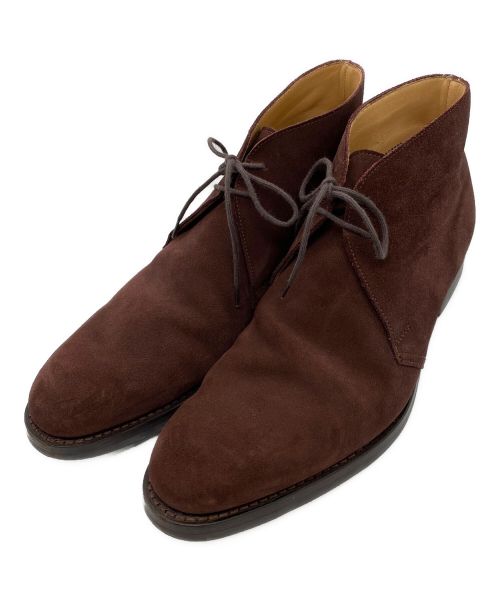 Crockett & Jones（クロケット＆ジョーンズ）Crockett & Jones (クロケット＆ジョーンズ) PAUL SMITH (ポールスミス) チャッカブーツ ブラウン サイズ:７Ｅの古着・服飾アイテム