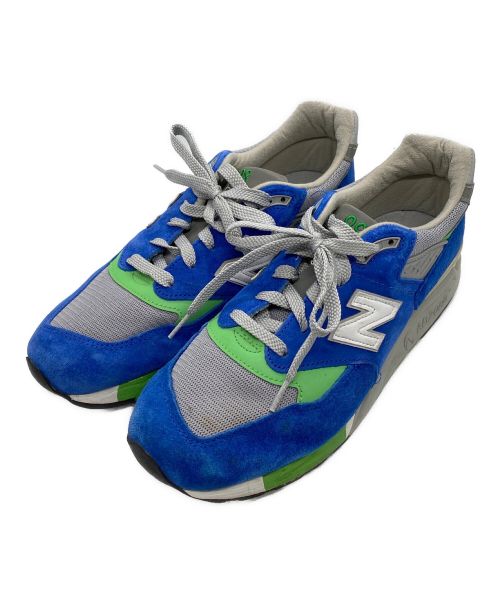 NEW BALANCE（ニューバランス）NEW BALANCE (ニューバランス) USA製ローカットスニーカー ブルー×グレー サイズ:US10の古着・服飾アイテム