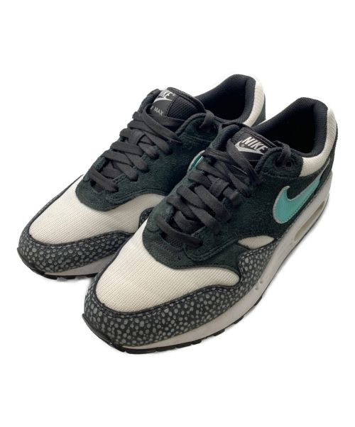 NIKE（ナイキ）NIKE (ナイキ) BY YOU AIR MAX 1 ホワイト×グリーン サイズ:27.5の古着・服飾アイテム