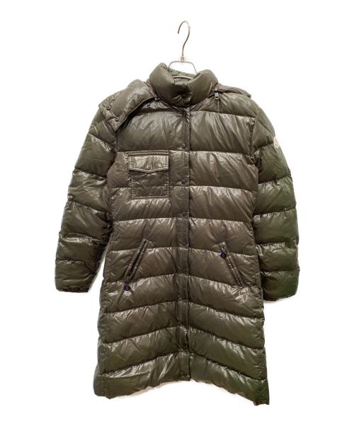 MONCLER（モンクレール）MONCLER (モンクレール) ダウンコート グリーン サイズ:3の古着・服飾アイテム