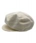 KIJIMA TAKAYUKI (キジマタカユキ) WOOL MELTON CASQUETTE ホワイト サイズ:2：6800円