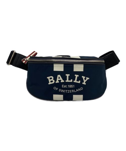 BALLY（バリー）BALLY (バリー) ウエストバッグ ネイビーの古着・服飾アイテム