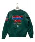 Supreme (シュプリーム) FOX RACING (フォックスレーシング) Honda Fox Racing Crewneck グリーン サイズ:MEDUIM：14800円