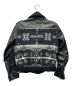 PENDLETON (ペンドルトン) MARCELO BURLON (マルセロバーロン) Wライダースジャケット ブラック サイズ:M：7800円