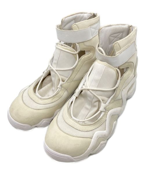 YOHJI YAMAMOTO（ヨウジヤマモト）YOHJI YAMAMOTO (ヨウジヤマモト) YY STRAP BBALL MID ホワイト サイズ:27の古着・服飾アイテム