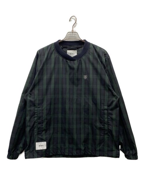 WTAPS（ダブルタップス）WTAPS (ダブルタップス) SMOCK 02 グリーン×ネイビー サイズ:02の古着・服飾アイテム