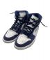 NIKE（ナイキ）の古着「AIR JORDAN 1 HIGH OG/エアジョーダン1ハイ」｜ネイビー×ホワイト