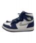 NIKE (ナイキ) AIR JORDAN 1 HIGH OG/エアジョーダン1ハイ ネイビー×ホワイト サイズ:27.5ｃｍ：16000円