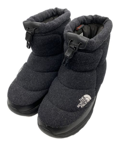 THE NORTH FACE（ザ ノース フェイス）THE NORTH FACE (ザ ノース フェイス) Nuptse Bootie Wool Short ブラック サイズ:US7の古着・服飾アイテム