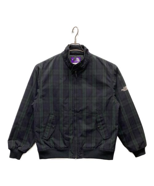 THE NORTHFACE PURPLELABEL（ザ・ノースフェイス パープルレーベル）THE NORTHFACE PURPLELABEL (ザ・ノースフェイス パープルレーベル) BEAMS (ビームス) 別注ブラックウォッチフィールドジャケット グリーン×ネイビー サイズ:Lの古着・服飾アイテム