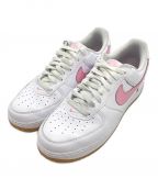 NIKEナイキ）の古着「AIR FORCE 1 LOW RETRO」｜ホワイト×ピンク