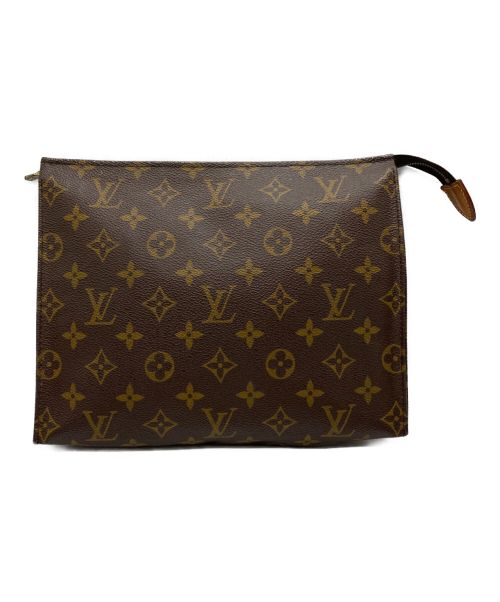 LOUIS VUITTON（ルイ ヴィトン）LOUIS VUITTON (ルイ ヴィトン) ポシェットトワレット26 ブラウンの古着・服飾アイテム