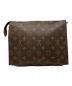 LOUIS VUITTON (ルイ ヴィトン) ポシェットトワレット26 ブラウン：26000円