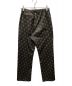 Needles (ニードルズ) Track Pant - Poly Jq. ブラック×ブラウン サイズ:S：14800円