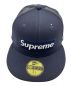 中古・古着 SUPREME (シュプリーム) New Era (ニューエラ) コラボメッシュキャップ ネイビー：7800円