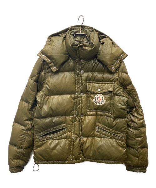 MONCLER（モンクレール）MONCLER (モンクレール) K2ダウンジャケット オリーブ サイズ:2の古着・服飾アイテム