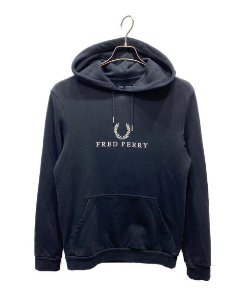 FRED PERRY（フレッドペリー）FRED PERRY (フレッドペリー) パーカー ブラック サイズ:Sの古着・服飾アイテム