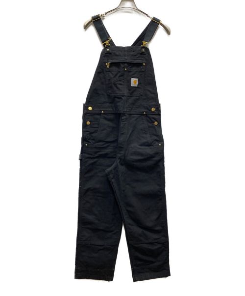 CarHartt（カーハート）CarHartt (カーハート) DUCK BIB OVERALLS ブラック サイズ:86㎝　W34の古着・服飾アイテム