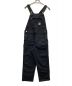 CarHartt（カーハート）の古着「DUCK BIB OVERALLS」｜ブラック