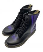 Dr.Martens×Needlesドクターマーチン×ニードルズ）の古着「8 Holes Stripe Boot」｜ブラック