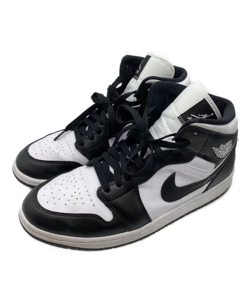 NIKE（ナイキ）NIKE (ナイキ) WMNS Air Jordan 1 Mid ホワイト×ブラック サイズ:UK9の古着・服飾アイテム