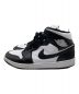 NIKE (ナイキ) WMNS Air Jordan 1 Mid ホワイト×ブラック サイズ:UK9：9800円