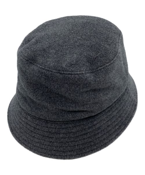 kijima takayuki（キジマタカユキ）kijima takayuki (キジマタカユキ) Angora wool beaver bucket hat グレー サイズ:1の古着・服飾アイテム