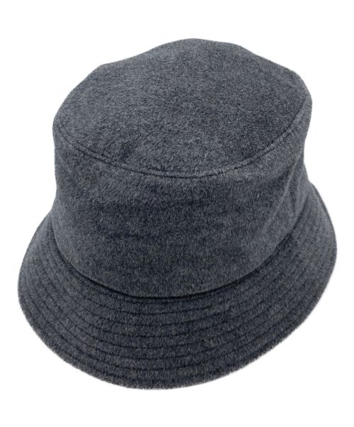 kijima takayuki（キジマタカユキ）kijima takayuki (キジマタカユキ) Angora wool beaver bucket hat グレー サイズ:1 未使用品の古着・服飾アイテム