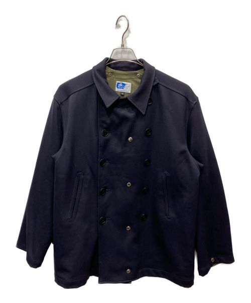 Engineered Garments（エンジニアド ガーメンツ）Engineered Garments (エンジニアド ガーメンツ) ダブルブレステッドPコート ネイビー サイズ:Mの古着・服飾アイテム