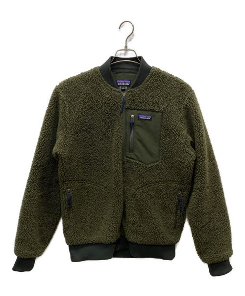 Patagonia（パタゴニア）Patagonia (パタゴニア) RETRO-X BOMBER JACKET グリーン サイズ:Sの古着・服飾アイテム