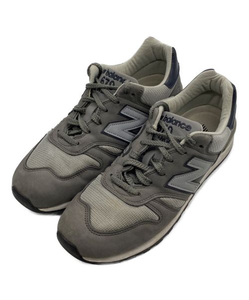 NEW BALANCE（ニューバランス）NEW BALANCE (ニューバランス) M670GNS グレー サイズ:US7の古着・服飾アイテム