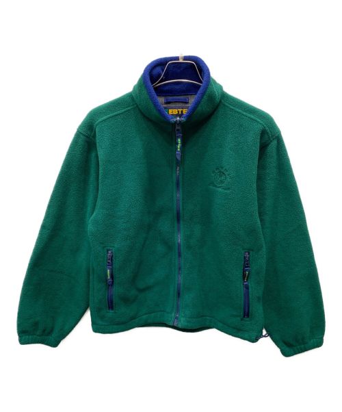 Eddie Bauer（エディーバウアー）Eddie Bauer (エディーバウアー) EBTEKフリースジャケット グリーン サイズ:XSの古着・服飾アイテム