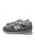 NEW BALANCE (ニューバランス) ローカットスニーカー グレー サイズ:25.5 未使用品：7800円