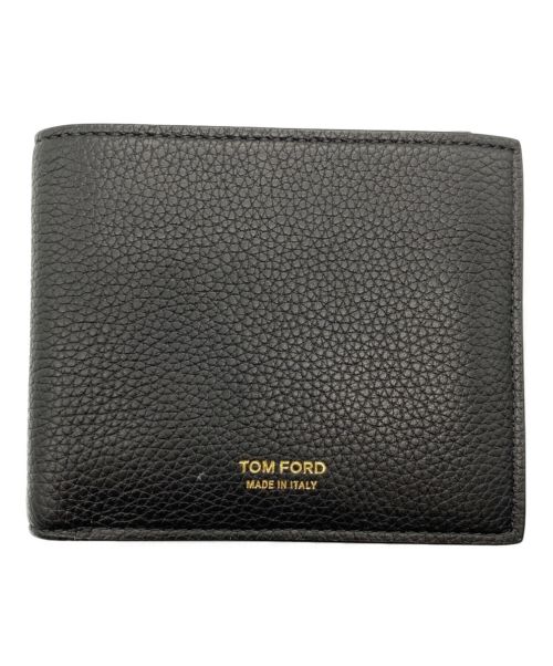 TOM FORD（トムフォード）TOM FORD (トムフォード) 2つ折り財布 ブラックの古着・服飾アイテム