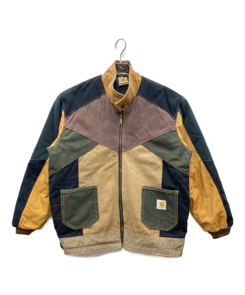 CarHartt（カーハート）CarHartt (カーハート) リメイクジャケット ブラウン サイズ:44の古着・服飾アイテム