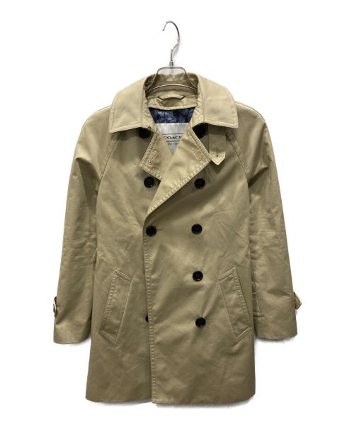 COACH（コーチ）COACH (コーチ) トレンチコート ベージュ サイズ:XSの古着・服飾アイテム