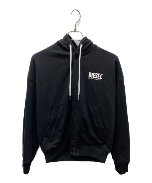 DIESEL（ディーゼル）DIESEL (ディーゼル) リバーシブルブルゾン ブラック サイズ:Ｓの古着・服飾アイテム