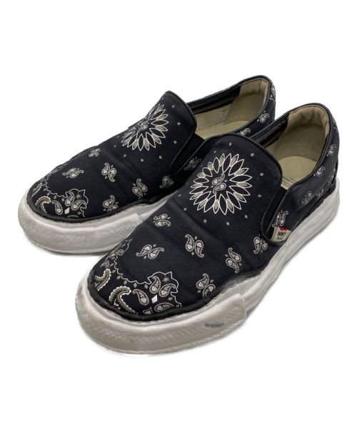 Maison MIHARA YASUHIRO（メゾン ミハラ ヤスヒロ）Maison MIHARA YASUHIRO (メゾン ミハラ ヤスヒロ) OG Sole Bandana Slip on ブラック サイズ:43の古着・服飾アイテム