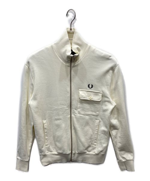 FRED PERRY（フレッドペリー）FRED PERRY (フレッドペリー) トラックジャケット ホワイト サイズ:Sの古着・服飾アイテム