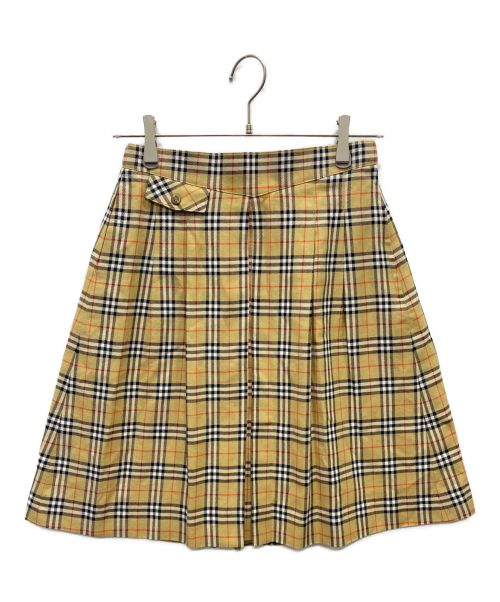 Burberry's（バーバリーズ）Burberry's (バーバリーズ) ノヴァチェックスカート ベージュ サイズ:150Aの古着・服飾アイテム