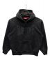 SUPREME（シュプリーム）の古着「Rhinestone Shadow Hooded Sweatshirt」｜ブラック