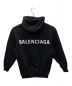 BALENCIAGA (バレンシアガ) バックプリントロゴパーカー ブラック サイズ:ＸＳ：39800円