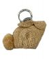 LOEWE (ロエベ) Bunny Raffia Charm ベージュ：14800円