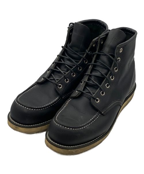 RED WING（レッドウィング）RED WING (レッドウィング) IRISH SETTER MOC TOE BOOTS ブラック サイズ:28.5㎝の古着・服飾アイテム