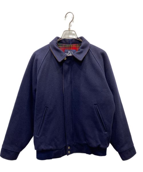 WOOLRICH（ウールリッチ）WOOLRICH (ウールリッチ) ウールブルゾン ネイビー サイズ:Mの古着・服飾アイテム