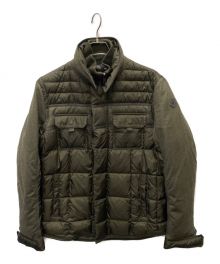 MONCLER（モンクレール）の古着「BLAIS切替ダウンジャケット」｜グリーン