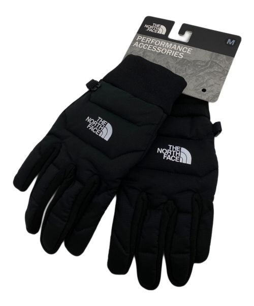 THE NORTH FACE（ザ ノース フェイス）THE NORTH FACE (ザ ノース フェイス) Red Run Pro Glove ブラック サイズ:M 未使用品の古着・服飾アイテム