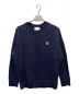 MAISON KITSUNE（メゾンキツネ）の古着「FOX HEAD PATCH CLASSIC SWEATSHIRT」｜ネイビー