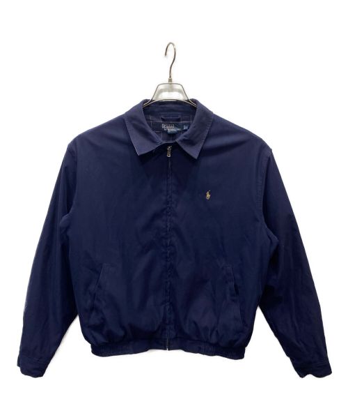 POLO RALPH LAUREN（ポロ・ラルフローレン）POLO RALPH LAUREN (ポロ・ラルフローレン) スイングトップ ネイビー サイズ:Lの古着・服飾アイテム