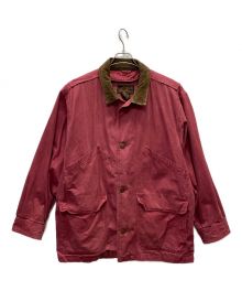 Eddie Bauer（エディーバウアー）の古着「ハンティングジャケット」｜レッド